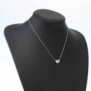 Tiffany & Co. Elsa Peretti Bean Pendant Necklace Sterling Silver