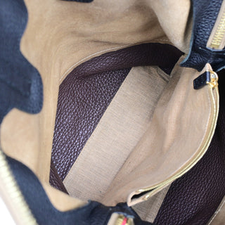 Fendi 2Bag Suede and leather