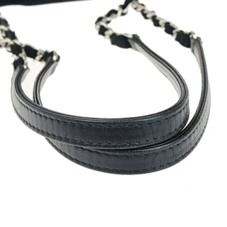 Chanel Deauville NM Chain Handle Tote Mixed Fibers