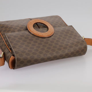 Celine Macadam Shoulder Bag PVC Leather