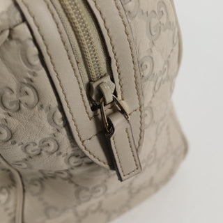 Gucci Zip Boston Bag Guccissima Leather