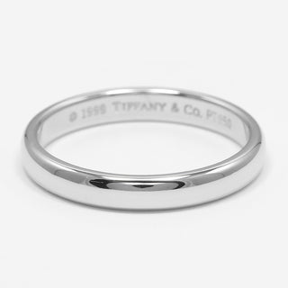 Tiffany & Co. Classic Wedding Band Ring Platinum