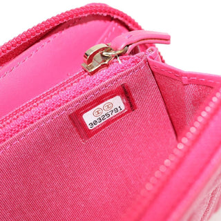 Chanel Compact Boy Wallet Caviar