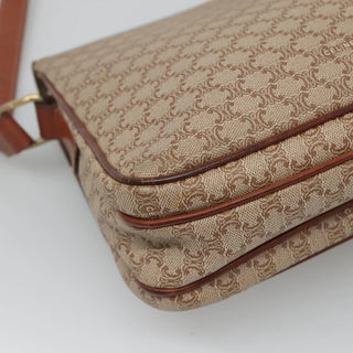 Celine Macadam Shoulder Bag PVC Leather