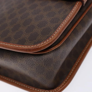 Celine Macadam Shoulder Bag PVC Leather