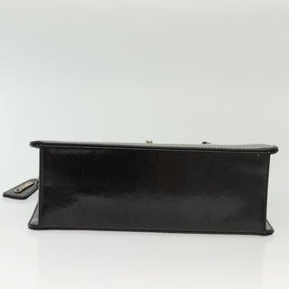 Chanel Vintage CC Lock Pocket Chain Tote Patent