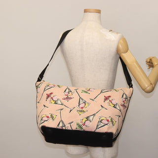 Chanel Ice Cream Sundae Shoulder Bag Printed Canvas
