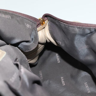 Loewe Anagram Logo Nappa Aire Hand Bag Leather