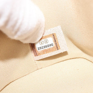 Chanel Take Away Vanity Case Rattan and Calfskin