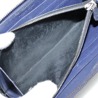 Bottega Veneta Intrecciato Long Zip  Wallet Leather