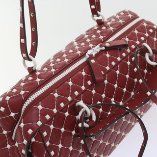 Valentino Garavani Free Rockstud Spike Duffle Bag Quilted Leather