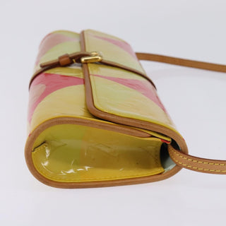 Louis Vuitton Fleurs Pochette Printed Monogram Vernis