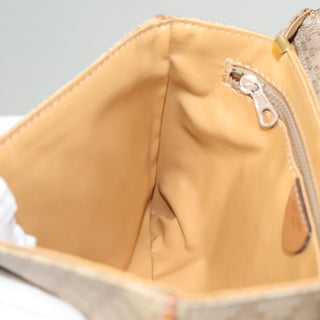 Celine Vintage Macadam Shoulder Bag Canvas