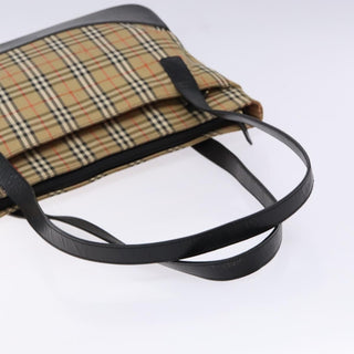Burberry Nova Check Tote canvas check pattern
