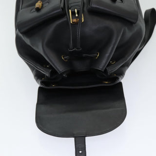 Gucci Vintage Bamboo Backpack Leather