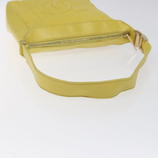 Chanel Chocolate Bar CC Shoulder Bag Quilted Leather