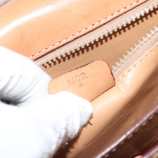 Celine Vintage Convertible Macadam Turnlock Shoulder Bag Canvas and Leather