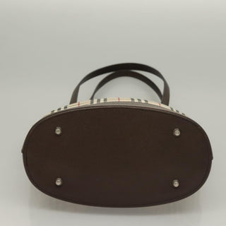 Burberry Nova Check Tote canvas check pattern