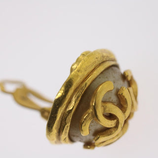 Chanel Vintage Triple cc earrings Metal