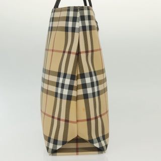 Burberry Nova Check Tote canvas check pattern