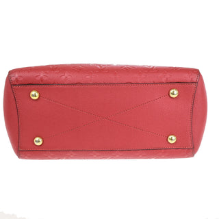 Louis Vuitton Montaigne Handbag Monogram Empreinte Leather