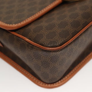 Celine Macadam Shoulder Bag PVC Leather