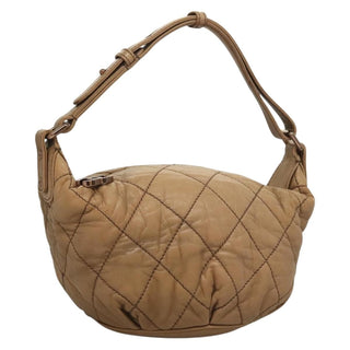 Chanel Vintage Wild Stitch Zip Shoulder Bag Quilted Lambskin