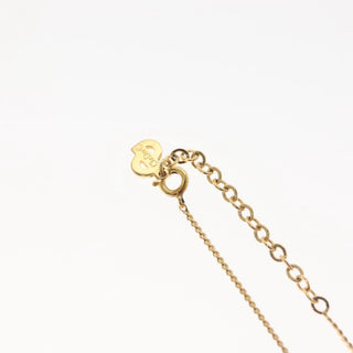 Christian Dior CD Pendant Necklace Gold-plated