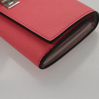 Fendi Peekaboo Wallet Leather