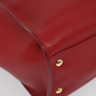 Salvatore Ferragamo Amy Tote Pebbled Leather