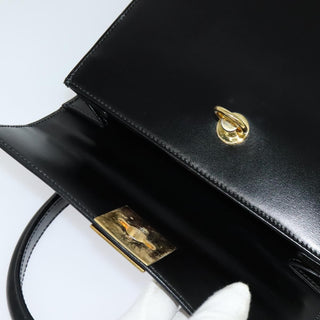Celine Gancini Handbag Leather