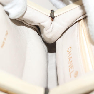 Chanel Vintage Diamond CC Tassel Waist Bag Quilted Lambskin