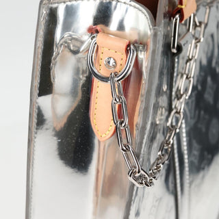 Louis Vuitton Sac Plat Bag Monogram Mirror Coated Canvas