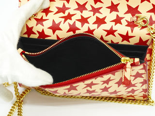 Saint Laurent Star wallet on chain Leather