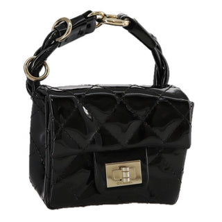 Chanel Reissue 2.55 Ankle Wrist Flap Bag Quilted Patent