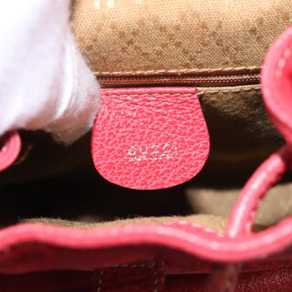 Gucci Vintage Bamboo Backpack Suede