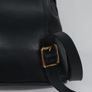 Gucci Vintage Bamboo Backpack Leather