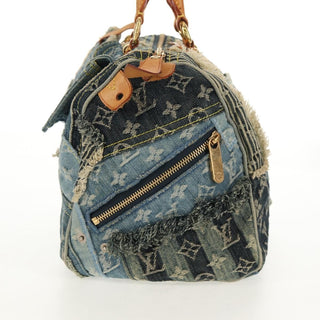 Louis Vuitton Patchwork Speedy Bag Denim