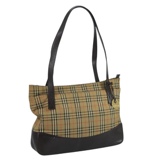 Burberry Nova Check Tote canvas check pattern