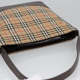 Burberry Shoulder Bag Nova Check Canvas