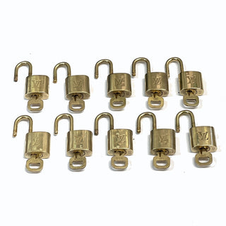 Louis Vuitton Cadenas Bag Charm Gold-plated