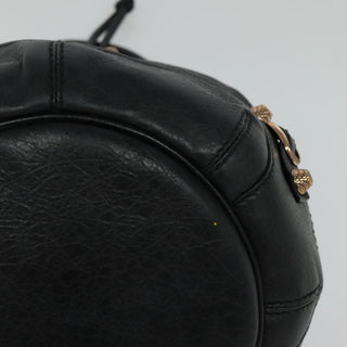 Balenciaga Pom Pon Giant Studs Bag Leather