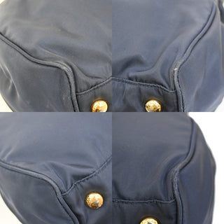 Prada Zip Convertible Shopping Tote Re-Nylon with Saffiano Leather