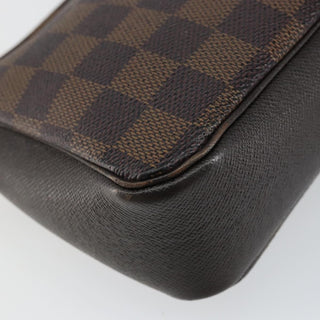 Louis Vuitton Trousse Make Up Bag Damier Canvas