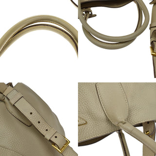 Prada Twin Shopping Tote Vitello Daino