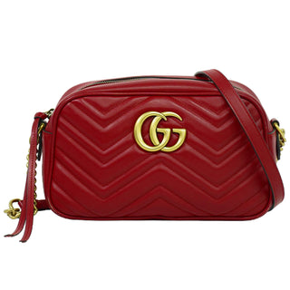Gucci GG Marmont Flap Bag Mixed Matelasse Leather