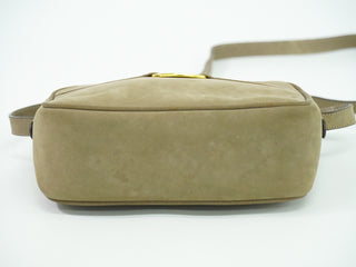 Salvatore Ferragamo Vara Bow camera Shoulder Bag Suede