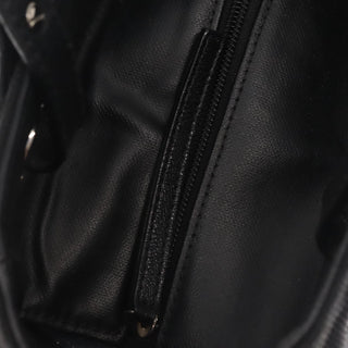 Chanel Biarritz Tote Quilted Coated Canvas