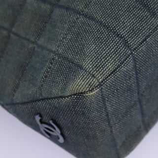 Chanel Chocolate Bar Tote Quilted Canvas