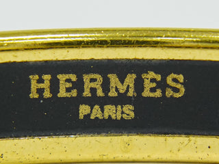 Hermes Enamel Bracelet Metal and enamel
